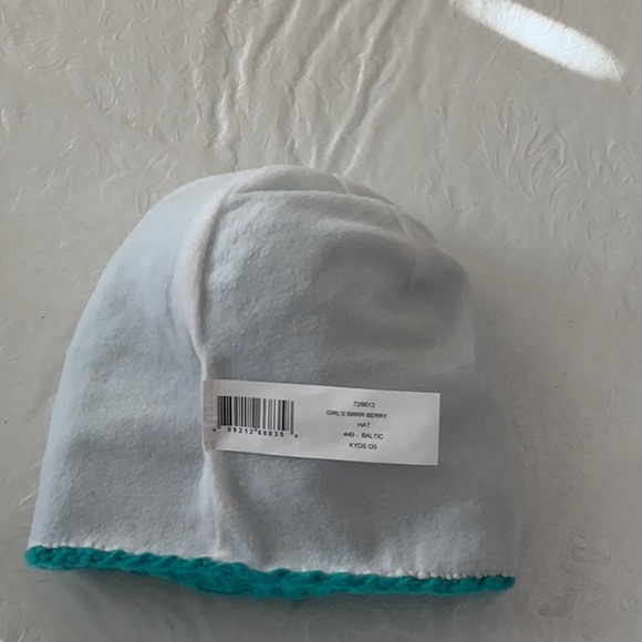 Spyder GIRLS BRRR BERRY HAT Baltic (Aqua) - Picture 5 of 10